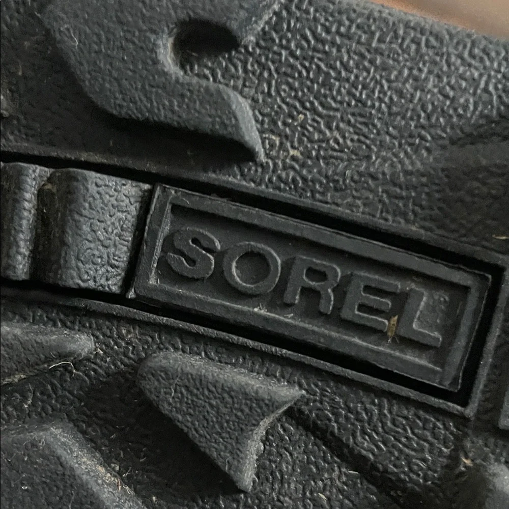 Sorel‎ Kids Black Snow Boots Waterproof Lined Winter Boots Strap Closure Great